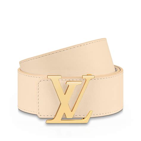 LV Initials 40MM Reversible Belt Damier Azur Canvas